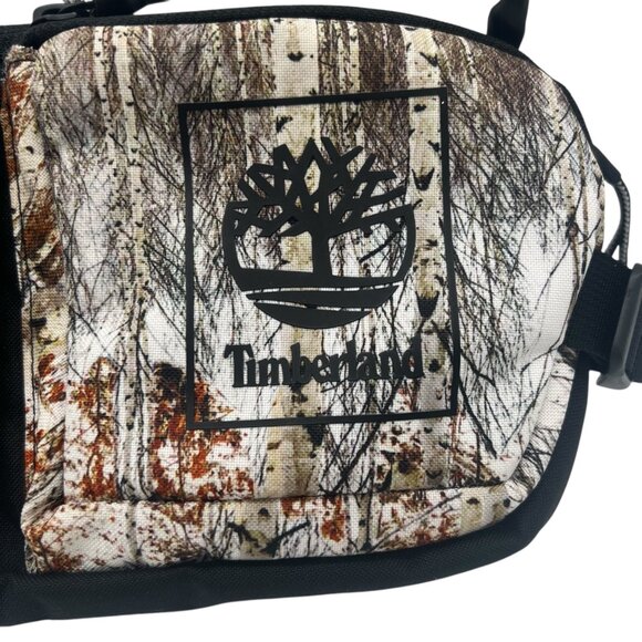 Timberland Camo Fanny Waist Pack 2 Zip Pockets 6" Deep Hiking Adjustable - Picture 2 of 10